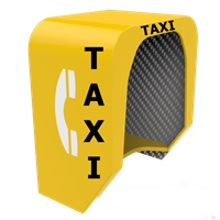 taxi call booth and hood